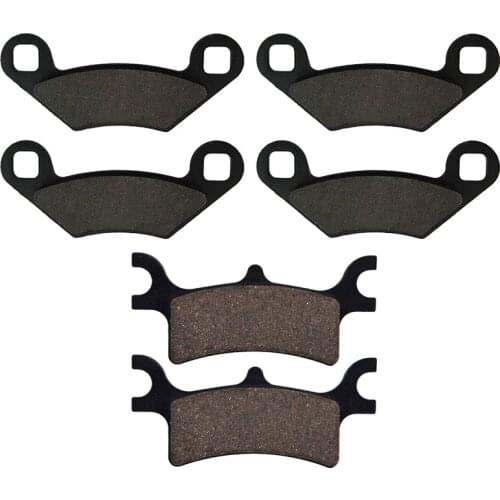 Motorcycle Front and Rear Brake Pads for POLARIS 700 Sportsman 700 MV 2005-2006