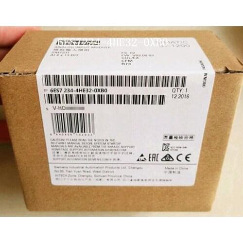 SIMATIC S7-1200, ANALOG I/O SM 1234 , Original new 6ES7234-4HE32-0XB0