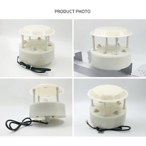 Ultrasonic Wind Speed and Wind Direction Sensor Light Temperature Humidity Air Pressure CO2 Rainfall Integrated Weather Station