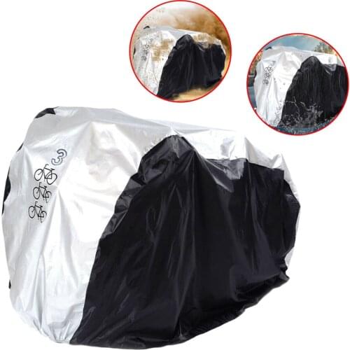 Motorcycle Cover Universal Outdoor UV Bicycle Protector Scooter All Season Waterproof Bike Rain Dustproof Cycling Cover 190T