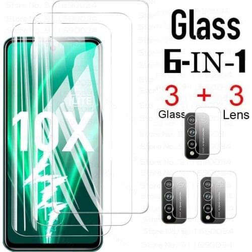 Front Screen Protector Camera LENS Glass for Huawei Honor 10X Lite Protective Glass on Honor10x 10 X Lite 9x DNN-LX9 Lens Film
