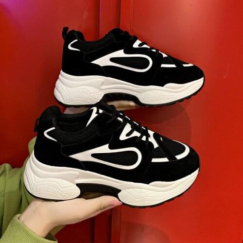 2019 Woman Casual Womens Platform Breathable Sneakers for Women Fashion Mesh Sneakers Women Vulcanize Shoes Women Sneaker Z4-36