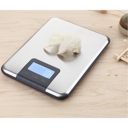 1 PC Precision Electric Kitchen Balance Scale Mini Portable Waterproof LED Display Scales Digital Measuring Tools （No Battery