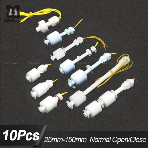 5 PCS Free Shipping Float Switch All Mini Type Poly Propy Water Level Liquid Sensor Normal Open 100V (Customized Type)