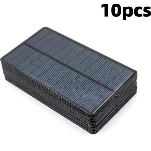 6V 210mA Solar Panel Polycrystal Standard Epoxy DIY Battery Charger Power Module Mini Solar Cell Toy