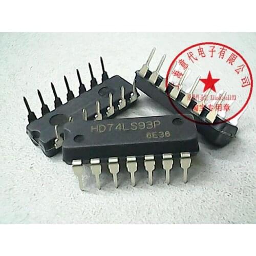 5pcs HD74LS93P 74LS93