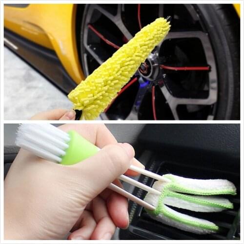 Car Wheel Wheel Tire Rim Cleaning Brush grill air outlet for Honda Pilot Insight HR-V CR-V Odyssey Jazz Fit Sports Ridgeline