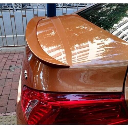 Car Styling For Peugeo 508 Spoiler 2011 2012 2013 2014 2015 ABS Plastic Unpainted Primer Tail Trunk Wing Rear Spoiler Decoration