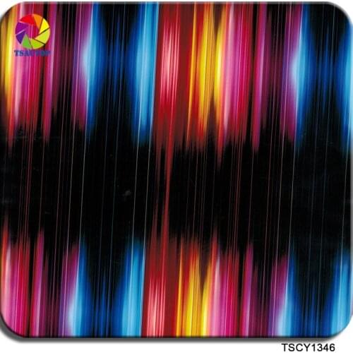 Free shipping TSAUTOP 0.5m width holographic water transfer printing film liquid image hydrographic film WDF1346