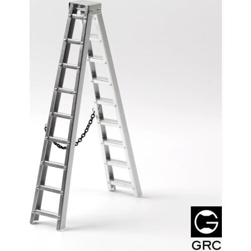 1/10 Scale RC Crawler Accessories Aluminum Herringbone Ladder Tools for Traxxas TRX4 RC4WD Axial SCX10 CC01 D90 D110 Car Part