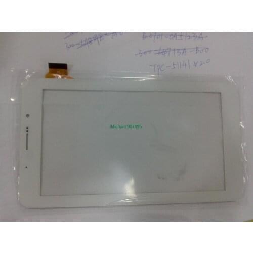 Capacitance touch screen 7 inch tablet pc handwriting TPC-51141 V2.0 noting size and color