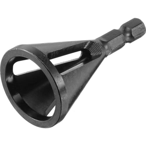 Deburring External Chamfer Tool Black Bit Deburring External Chamfer Steel Remove Cutting Burr Drill Tools Mayitr