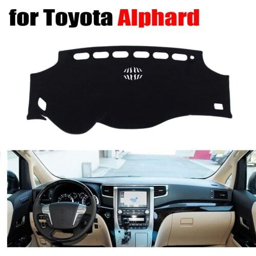 Car dashboard cover mat for TOYOTA ALPHARD all the years Left hand drive dashmat pad dash mat covers dashboard accessories