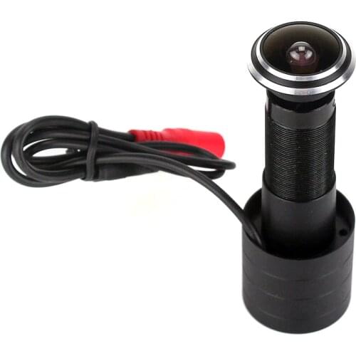 SMTKEY AHD 2MP Fisheye AHD Camera Wide view angle 1.7mm Lens 1080P Door EYE AHD Mini Camera For ahd DVR System