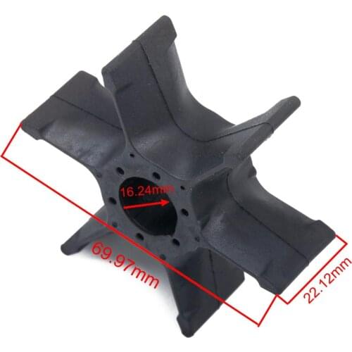 Marine Sea Water Pump Rubber Impeller For Yamaha 6F5-44352-00-00