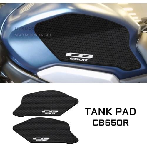 Motorcycle Side Fuel Tank Pads For HONDA CB650R CB 650 CB650 R 2019 2020 2021 Tank Pad Protector Stickers Knee Grip Traction Pad