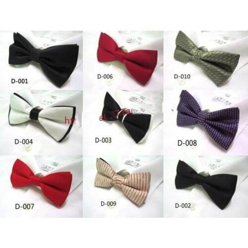 Hot burst of section 38 optional new fashion mens bow tie wedding tie dress / solid color tie free shipping