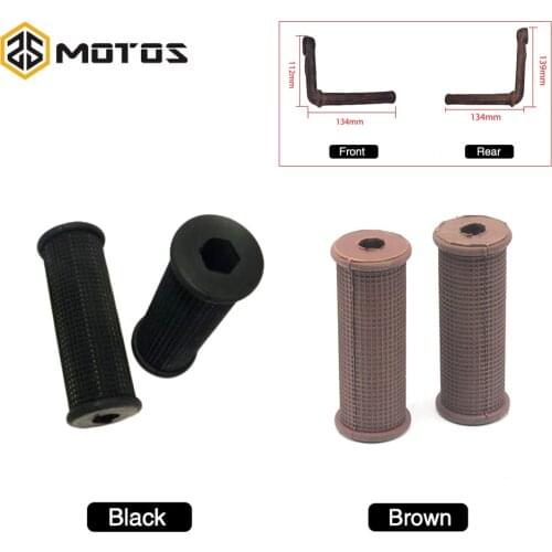 ZS MOTOS Rubber For Bmw R12 for ural motorcycle M-72 Rests R71 at side ZSDTRP Retro used motor Foot car CJ-K750 motor case