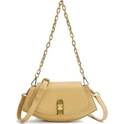 Luxury Womens Bag 2021 Classic Design Chain Shoulder Bag High Quality Messenger Bag Lock Handbag Small Crossbody Bag With Lid