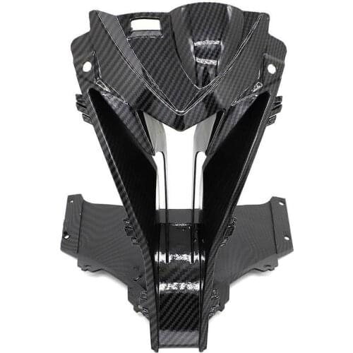 Carbon Fiber Painted Upper Center Nose Air Intake Ram Fairing Cowl Carbon Fiber For BMW S1000RR 2015 2016 2017 2018