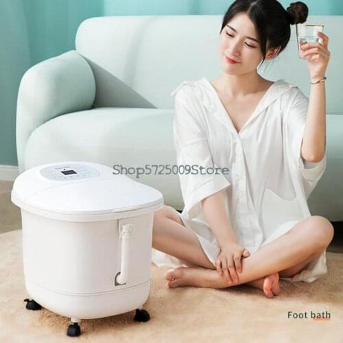 Foot Bath Full Automatic Electric Heating Foot Bath Household Small Constant Temperature Massage Foot Washing Artifact