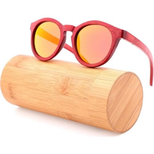 Green and environmentally friendly handmade bamboo and wood glasses bamboo black frame mens sunglasses bamboo red frame ladies