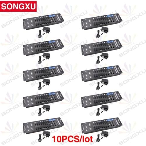 10 pcs 192 DMX Controller 192 Channels DMX512 Controller Console for Stage Lights Equipments /SX-DISCO192