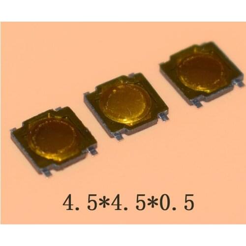 20pcs 4.5*4.5*0.5 Membrane switch Micro switch