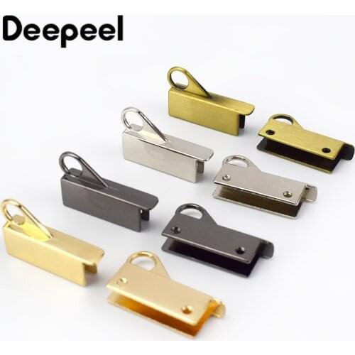 5Pairs High Quality Bag Side Clip Metal Buckles Screw Handbag Strap Handles Connector Hooks Bags Hanger Clasp DIY Leather Crafts