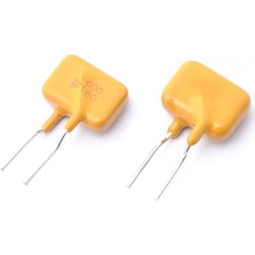 500PCS TRF600-160 RF160 0.16A 600V PTC Resettable Fuse