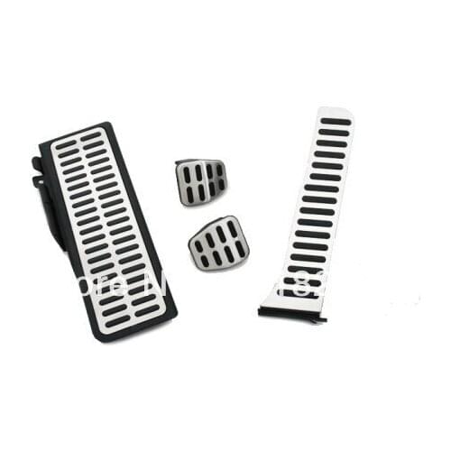 Aluminium Pedal Caps Manual Transmission For Volkswagen Golf MK5 / Jetta MK5 / Golf MK6