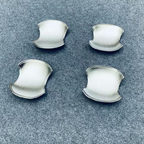 For Toyota Corolla Cross 2020 2021 ABS Chrome Outer Door Handles Bowl Protective Cover Bezel Moulding Trim Car Styling