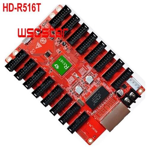 HUIDU HD-R516 LED display Receiving card Work with HD-C15 HD-C15C HD-C35 HD-C35C HD-VP210 HD-VP410 HD-T901B HD-T901S 3pcs/lot
