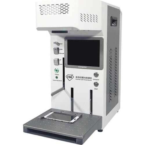 TBK-958A 20W Automatic LCD back glass Laser separate Machine for iphone 11 11pro max for DIY Engraving and LOGO marking Machine