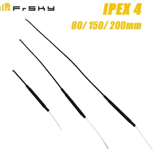 FrSky 2.4GHz 80mm 150mm IPEX4 Dipole Antenna for XM / XM+ / X4R / X4RSB / S6R / S8R / G-RX8 / G-RX6 / RX4R / RX6R Receivers