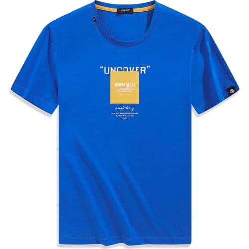 TFU 2020 Summer New 100% Cotton Pattern Print T-shirt Men Melange Vintage Short Sleeve Fashion T shirt 100% Cotton Tops Tees