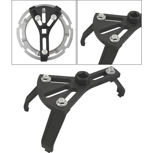 Steel Fuel Pump Removal Tool 5.31" to 7.17" Black Professional Durable