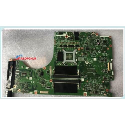 MS-17821 For MSI GT72 GT72S 6QE 2QD Laptop MOTHERBOARD MS-1782 SR2FL i7-6820HQ REV 1.0 Test OK