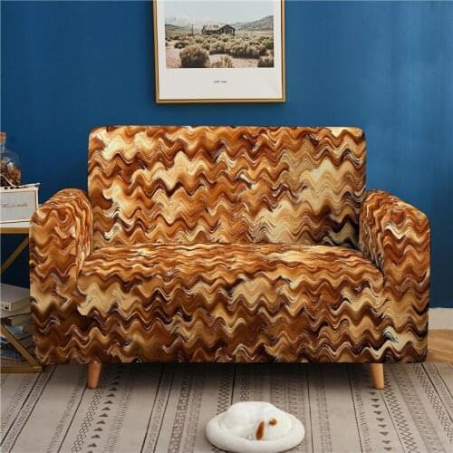 Simple Elastic Sofa Cover for Living Room Modern Sectional Corner Sofa Slipcover Couch Cover Chair Protector 1/2/3/4 Seater