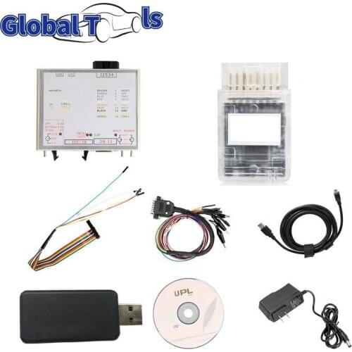 V1.95 Power BOX Transmission Upgrade Tool ECU Power Box F-L-A-S-H 1.95 ECU Programmer Gearbox Adapters with 22pcs BDM Adapters