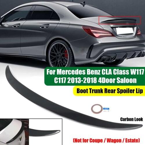Boot Trunk Rear Spoiler Lip For Mercedes For Benz W117 C117 CLA CLA45 AMG CLA180 CLA200 CLA220 CLA250 2013-2018 4Door Saloon