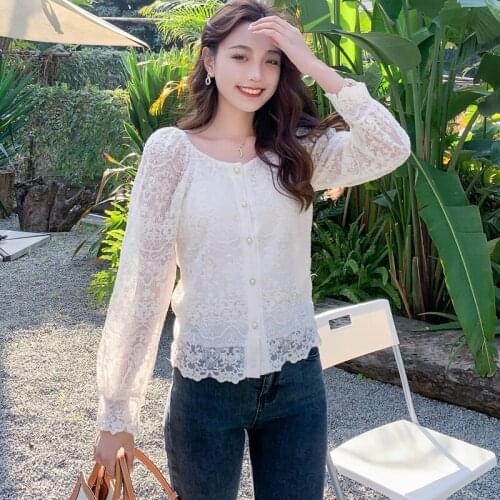 Ажурные блузки YZAHJ China At AliExpress