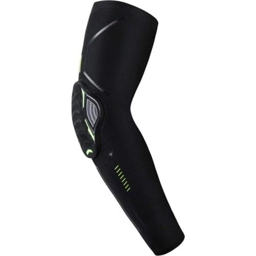 1PC Basketball Elbow Support Anti-collision Padded Elbow Protector Arm Sleeve Youth Kids Adults Breathable Sports Safety Guard