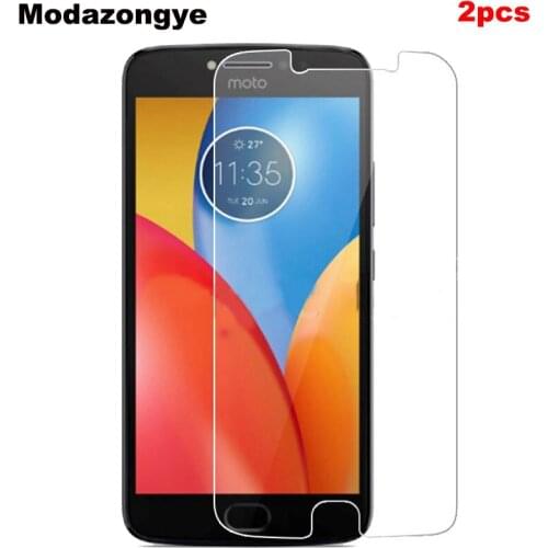 2Pcs Tempered Glass For Motorola MOTO E4 Screen Protector Lenovo Motorola MOTO E4 XT1762 E4 E 4 4th Glass Protective Film