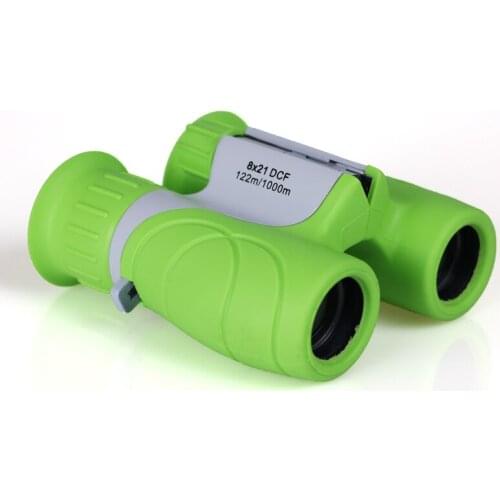 8x21 Kids Binoculars Compact Binocular Roof Prism for Bird Watching Educational Learning Christmas Gifts Children Toys