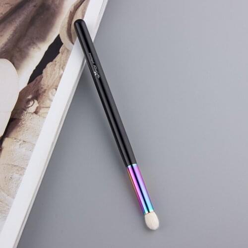 Anmor 1 PCS Eyeshadow Makeup Brush Rainbow Tapered Blending Cruelty-free Goat Hair Eye Shadow Make Up Brushes Professional