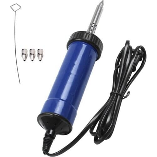 TOP Desoldering Machine ADT03 Automatic Portable Electric Solder Tin Sucker Vacuum Soldering EU Plug