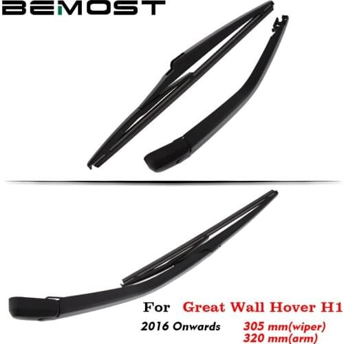 BEMOST Auto Car Rear Windshield Wiper Arm Blade Rubber For Great Wall Hover H1 RED LOGO MODEL Hatchback 2016 2017 2018 2019
