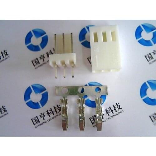 Free shipping KF2510 connector whole set , plug + straight needle base + terminal 3Pin 10set/lot