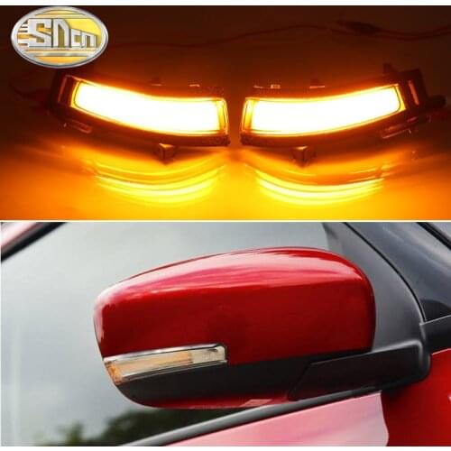 Dynamic LED Turn Signal Light For Suzuki Swift 2018 2019 2020 Side Wing Rearview Mirror Indicator Sequential Blinker Lamp